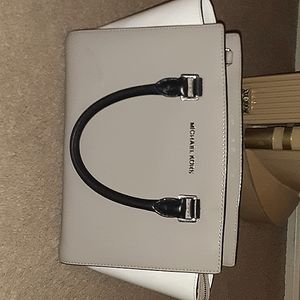COPY - Michael Kors purse tan and cream colored